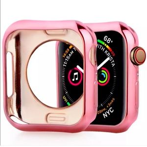 New Apple Watch Rose Gold Bumper Case 44mm